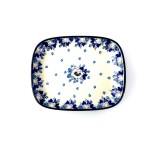 160 Bunzlau Rechthoekige schaal 2222X 160 Schotel Rechthoekig 18,5x15cm